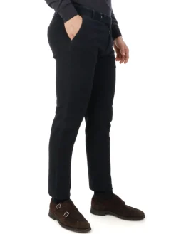 Berwich | Pantalone Uomo Morello Velvet Cotton>Uomo Pantaloni