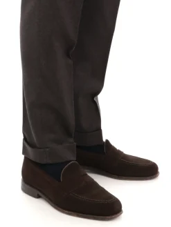 Berwich | Pantalone Uomo Morello con Pince><noscript><img width=