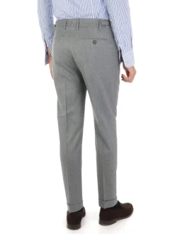 Berwich | Pantalone Uomo Morello con Pince>Uomo Pantaloni