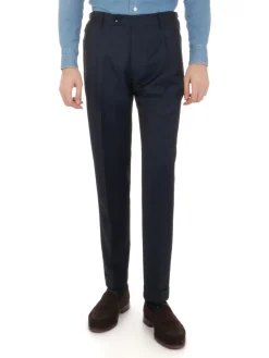 Berwich | Pantalone Uomo Retro In Lana>Uomo Pantaloni