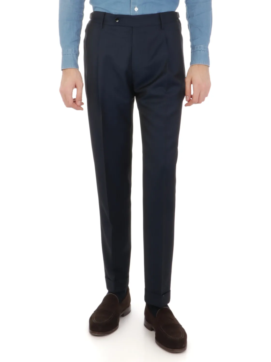 Berwich | Pantalone Uomo Retro In Lana>Uomo Pantaloni