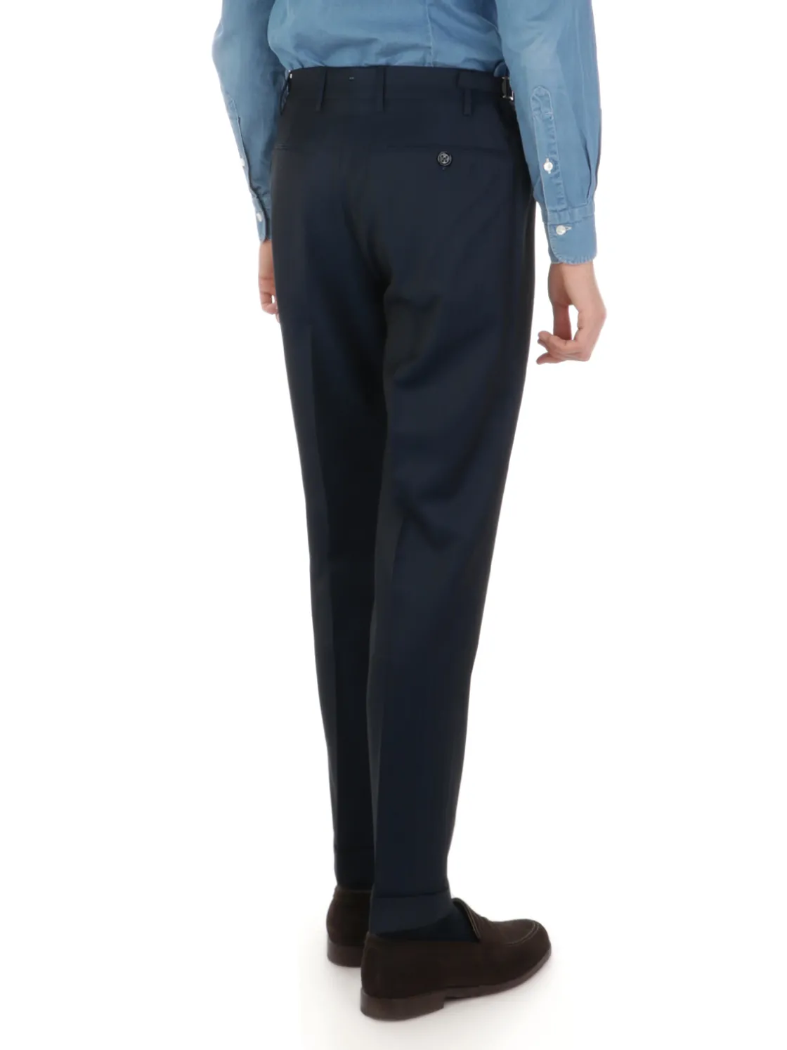 Berwich | Pantalone Uomo Retro In Lana>Uomo Pantaloni