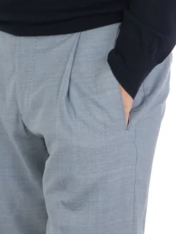 Berwich | Pantalone Uomo Retro in Lana Stretch>Uomo Pantaloni