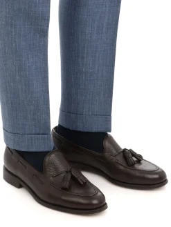 Berwich | Pantalone Uomo Retro in Lana e Seta><noscript><img width=