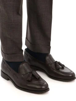 Berwich | Pantalone Uomo Retro in Lana e Seta><noscript><img width=