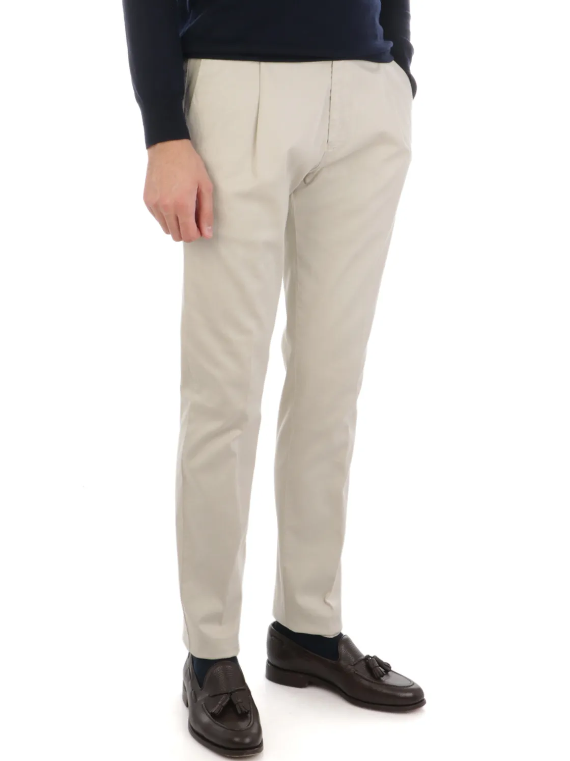 Berwich | Pantalone Uomo X Retrolong in Lyocell>Uomo Pantaloni