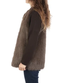 Betta Corradi | Smanicato Reversibile Donna in Ecopelliccia>Donna Gilet