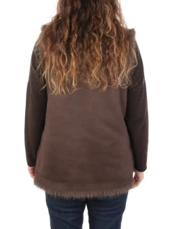 Betta Corradi | Smanicato Reversibile Donna in Ecopelliccia><noscript><img width=