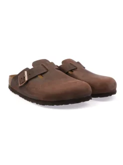 Birkenstock | Sabot Donna Boston in Pelle>Donna Sandali