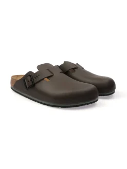 Birkenstock | Sabot Uomo Boston Pro in Pelle>Uomo Sandali E Ciabatte