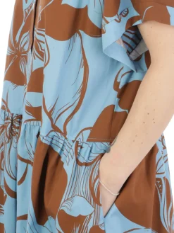 Blanca Luz | Abito Midi Donna a Fiori><noscript><img width=