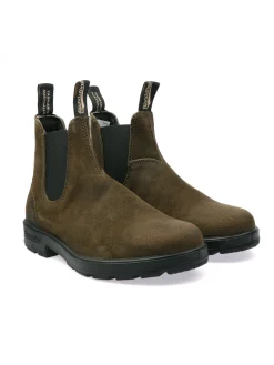 Blundstone | Stivaletto Chelsea Uomo in Suede Cerata>Uomo Stivaletti E Polacchine