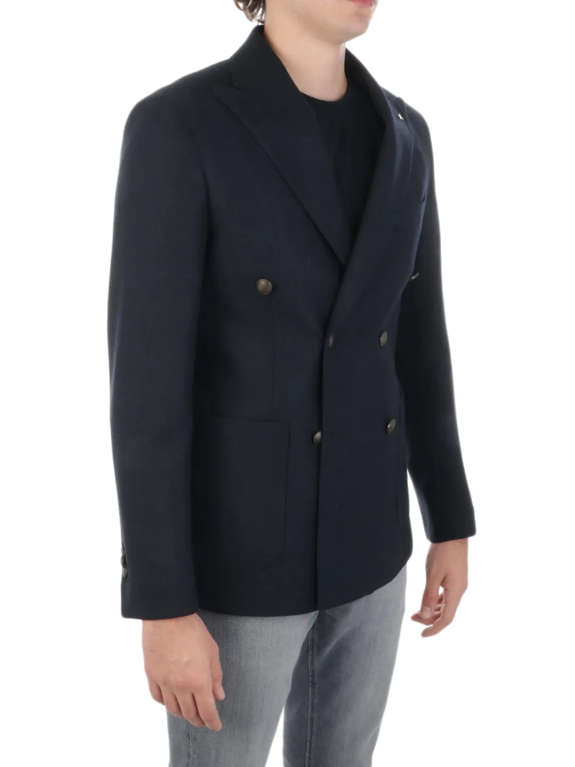 Borbonici | Giacca Uomo Doppiopetto in Lana>Uomo Blazer E Giacche