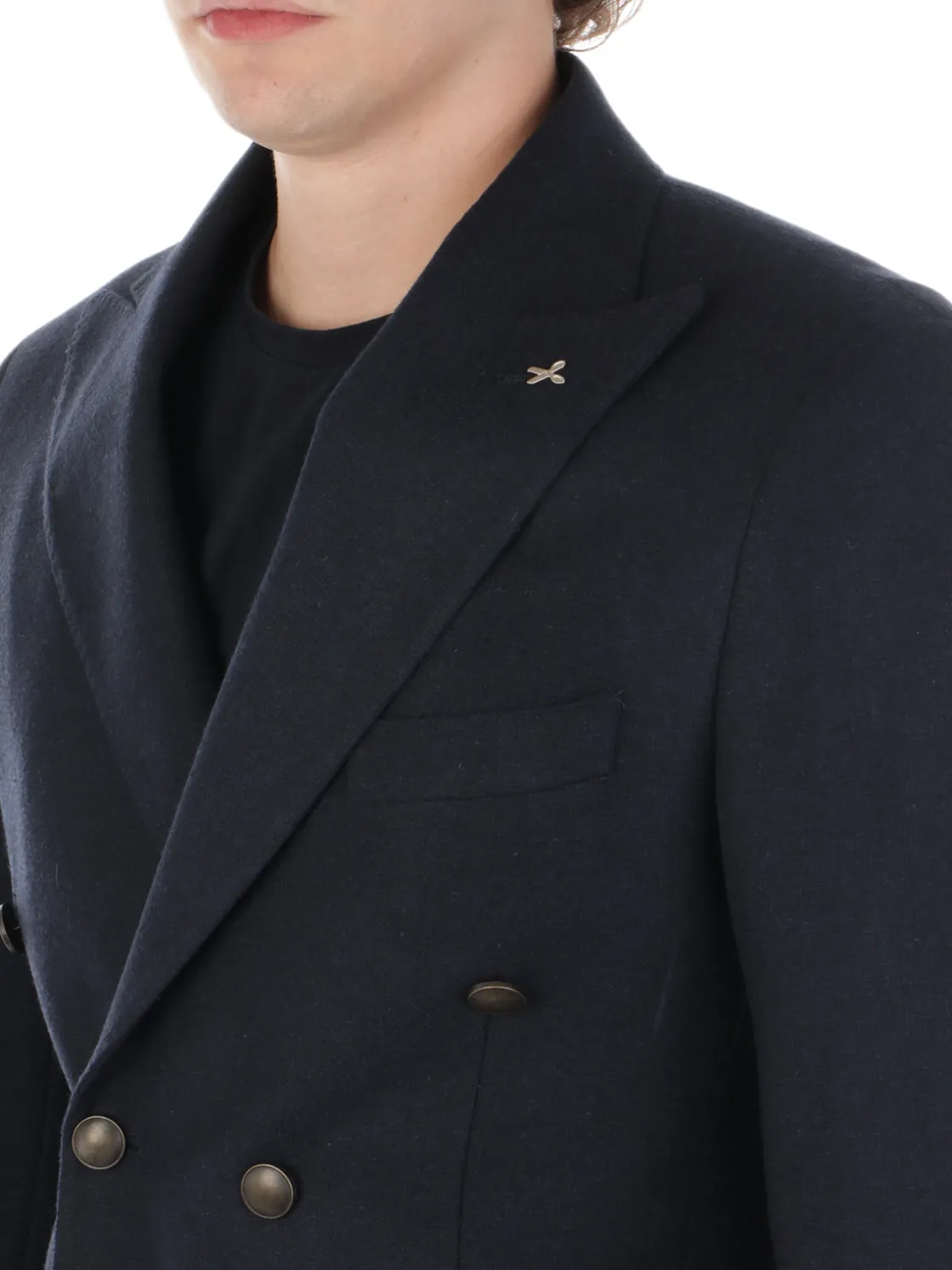 Borbonici | Giacca Uomo Doppiopetto in Lana>Uomo Blazer E Giacche