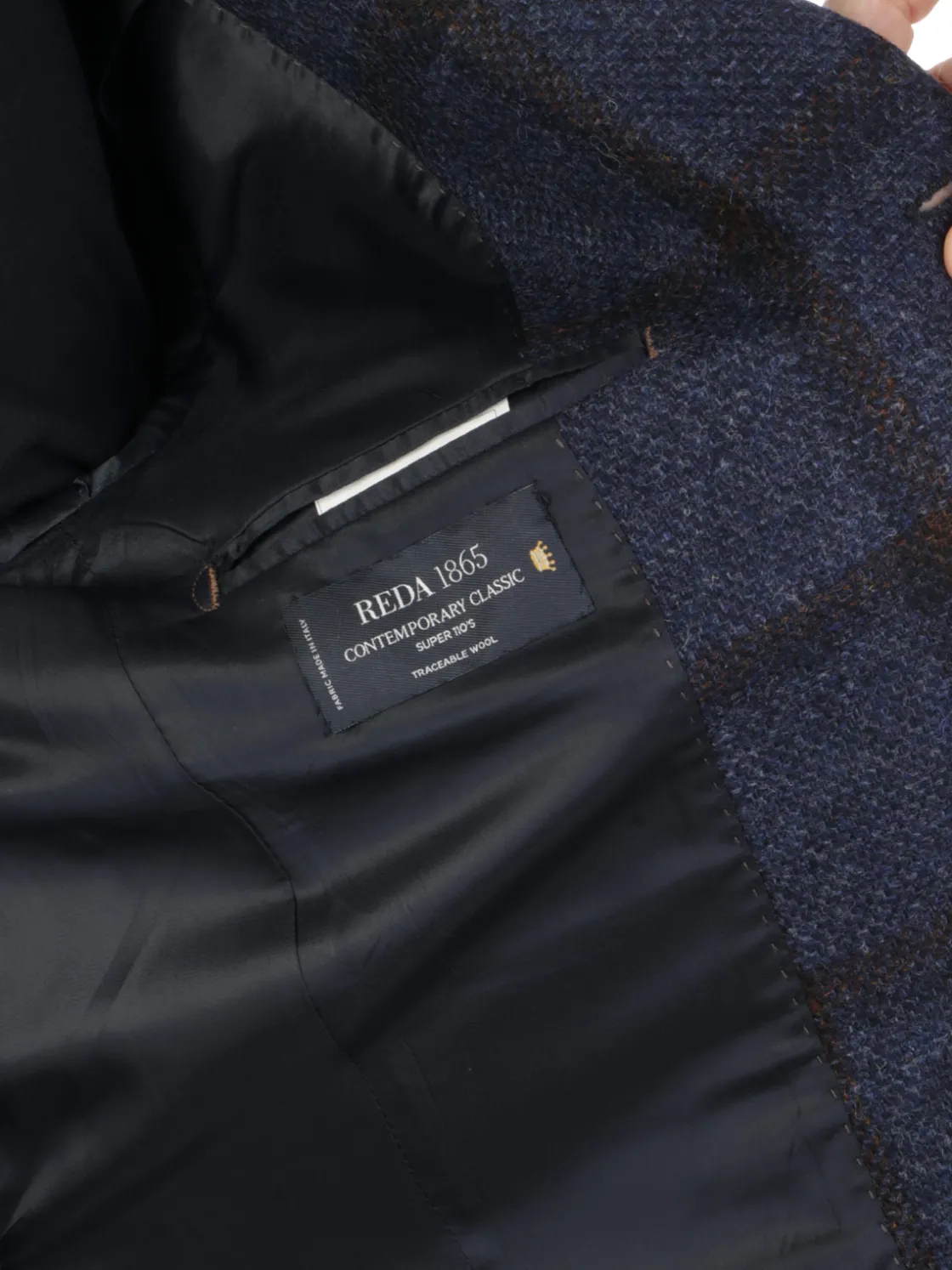 Borbonici | Giacca Uomo Finestrata in Lana>Uomo Blazer E Giacche