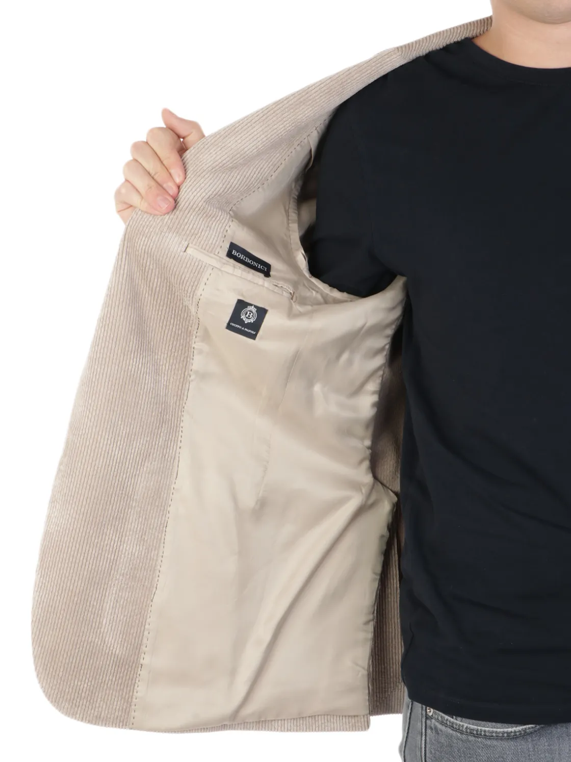 Borbonici | Giacca Uomo in Velluto a Coste>Uomo Blazer E Giacche