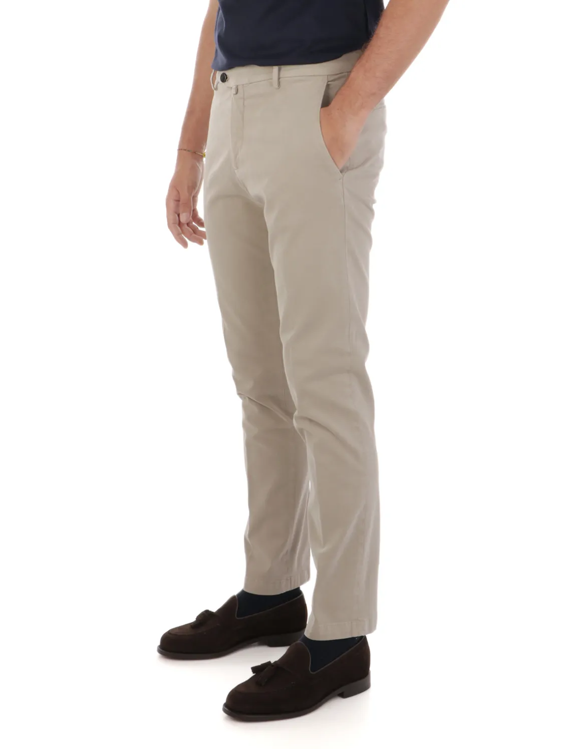 Briglia 1949 | Pantaloni Chino Uomo in Cotone Stretch>Uomo Pantaloni
