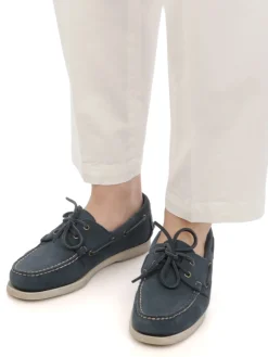 Briglia 1949 | Pantaloni Donna a Ovetto in Cotone Stretch><noscript><img width=