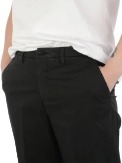 Briglia 1949 | Pantaloni Donna a Ovetto in Cotone Stretch><noscript><img width=