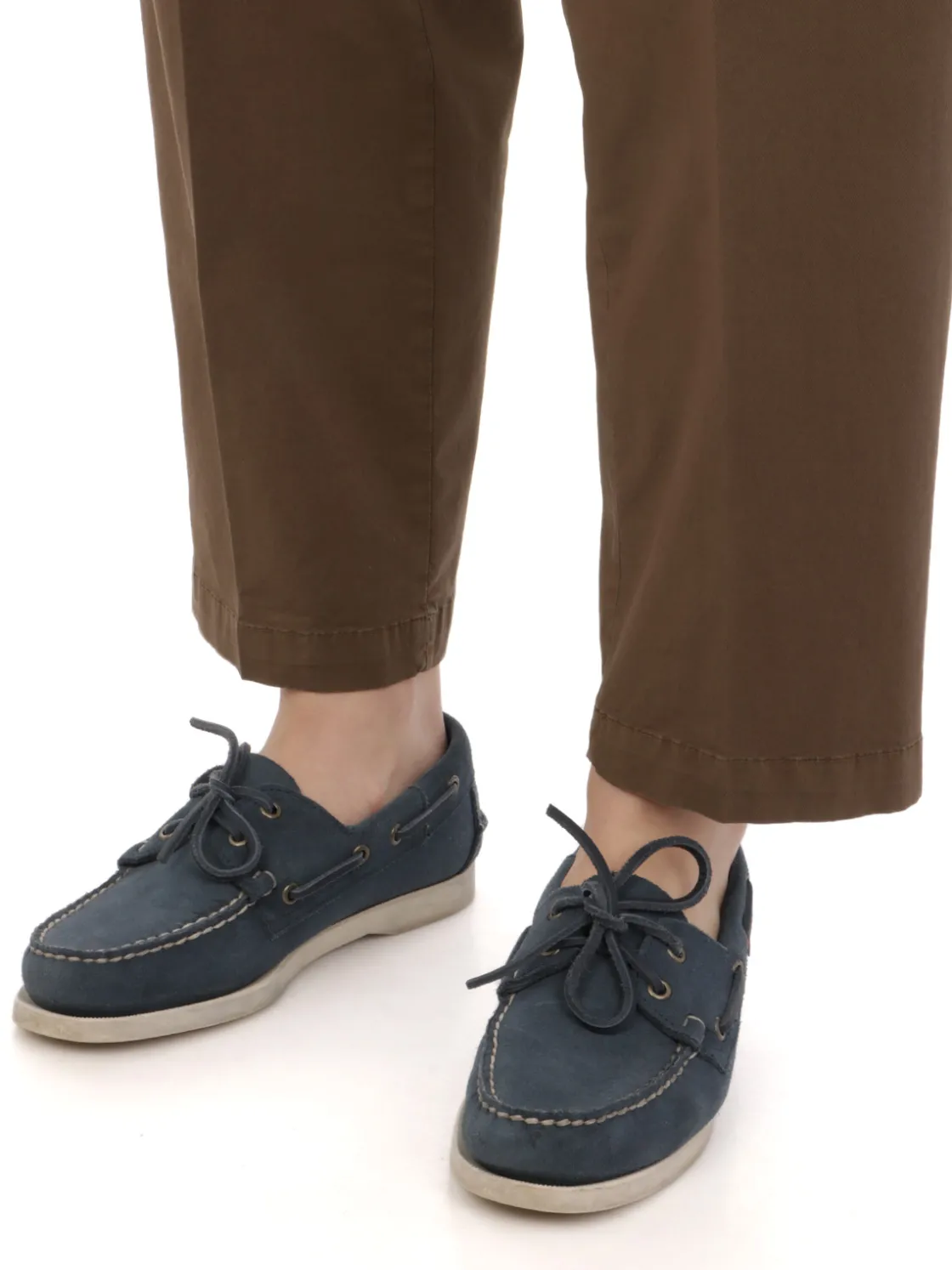 Briglia 1949 | Pantaloni Donna a Ovetto in Cotone Stretch>Donna Pantaloni