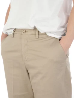 Briglia 1949 | Pantaloni Donna a Ovetto in Cotone Stretch><noscript><img width=