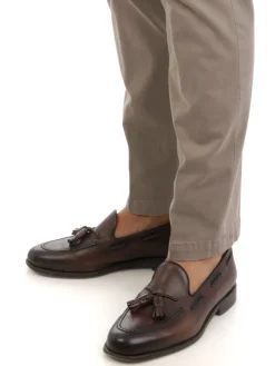 Briglia 1949 | Pantaloni Uomo Chino in Cotone Stretch><noscript><img width=
