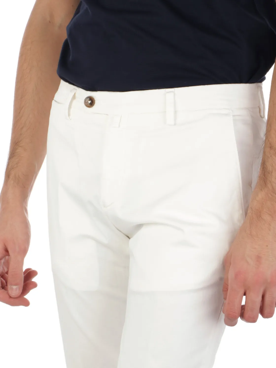 Briglia 1949 BRIGLIA | Pantaloni Uomo In Cotone Liscio Stretch>Uomo Pantaloni