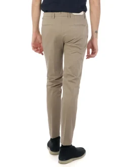 Briglia 1949 BRIGLIA | Pantaloni Uomo In Cotone Liscio Stretch>Uomo Pantaloni