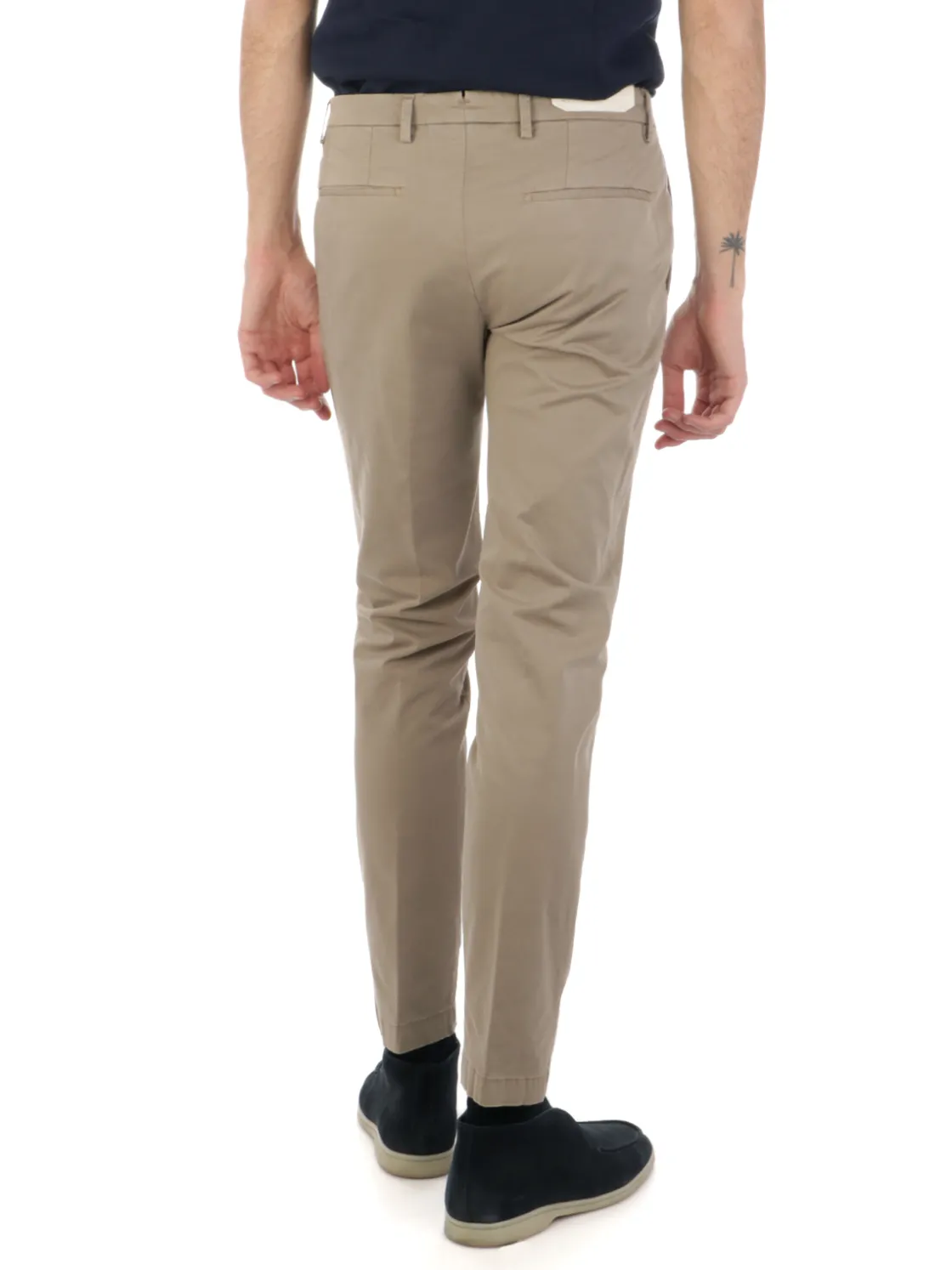 Briglia 1949 BRIGLIA | Pantaloni Uomo In Cotone Liscio Stretch>Uomo Pantaloni