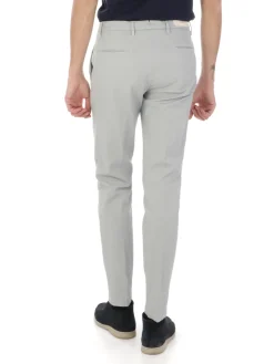 Briglia 1949 BRIGLIA | Pantaloni Uomo In Cotone Operato Stretch>Uomo Pantaloni