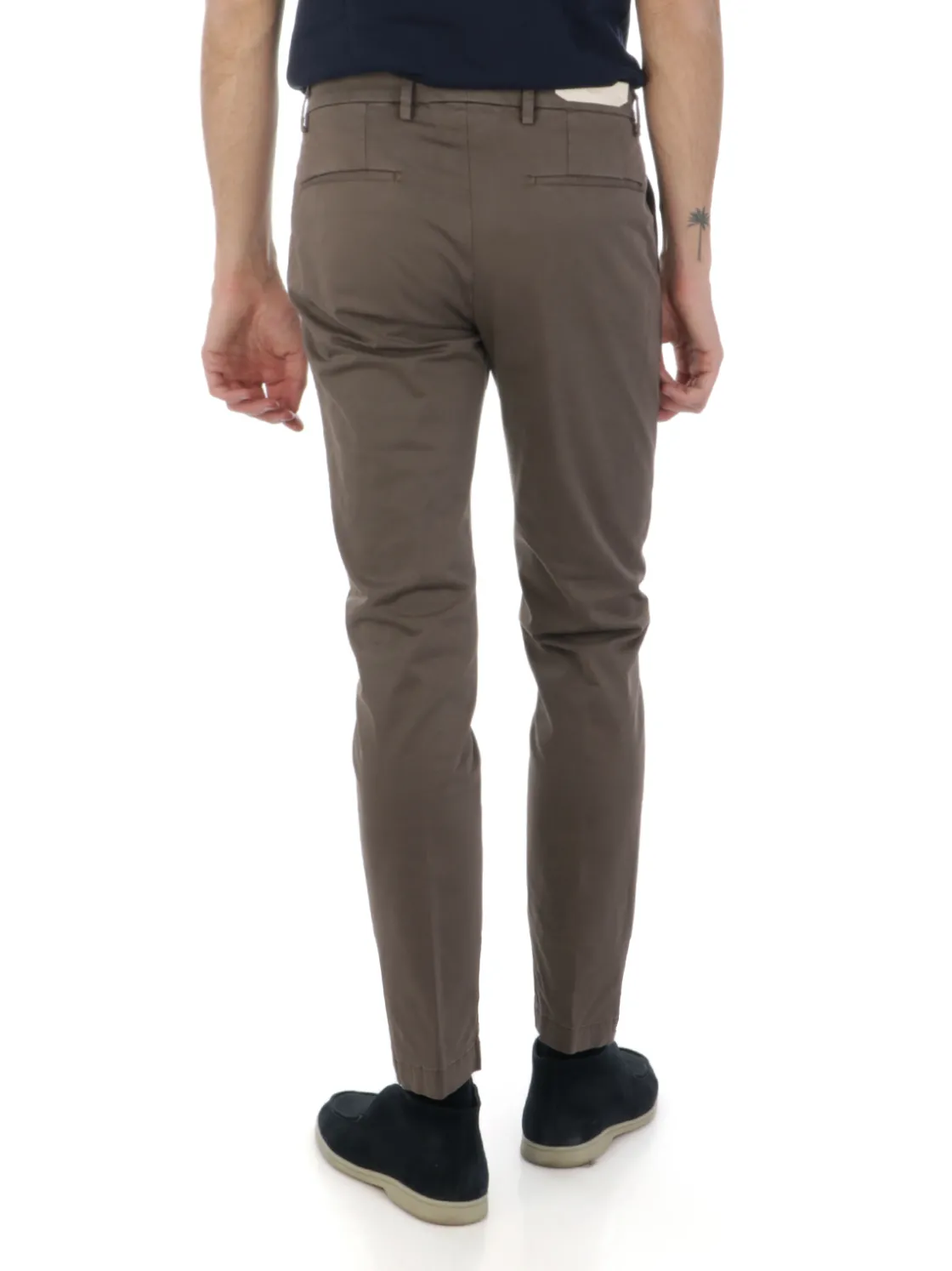 Briglia 1949 BRIGLIA | Pantaloni Uomo In Cotone Liscio Stretch>Uomo Pantaloni