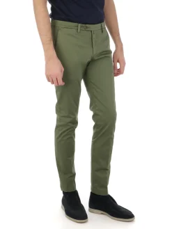 Briglia 1949 BRIGLIA | Pantaloni Uomo In Cotone Liscio Stretch>Uomo Pantaloni