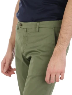 Briglia 1949 BRIGLIA | Pantaloni Uomo In Cotone Liscio Stretch><noscript><img width=