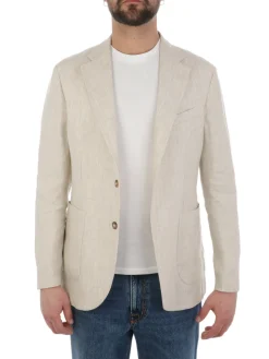 Brooksfield | Blazer Uomo in Lino><noscript><img width=