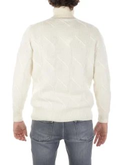 Brooksfield | Dolcevita Uomo in Lana a Treccia>Uomo Maglie