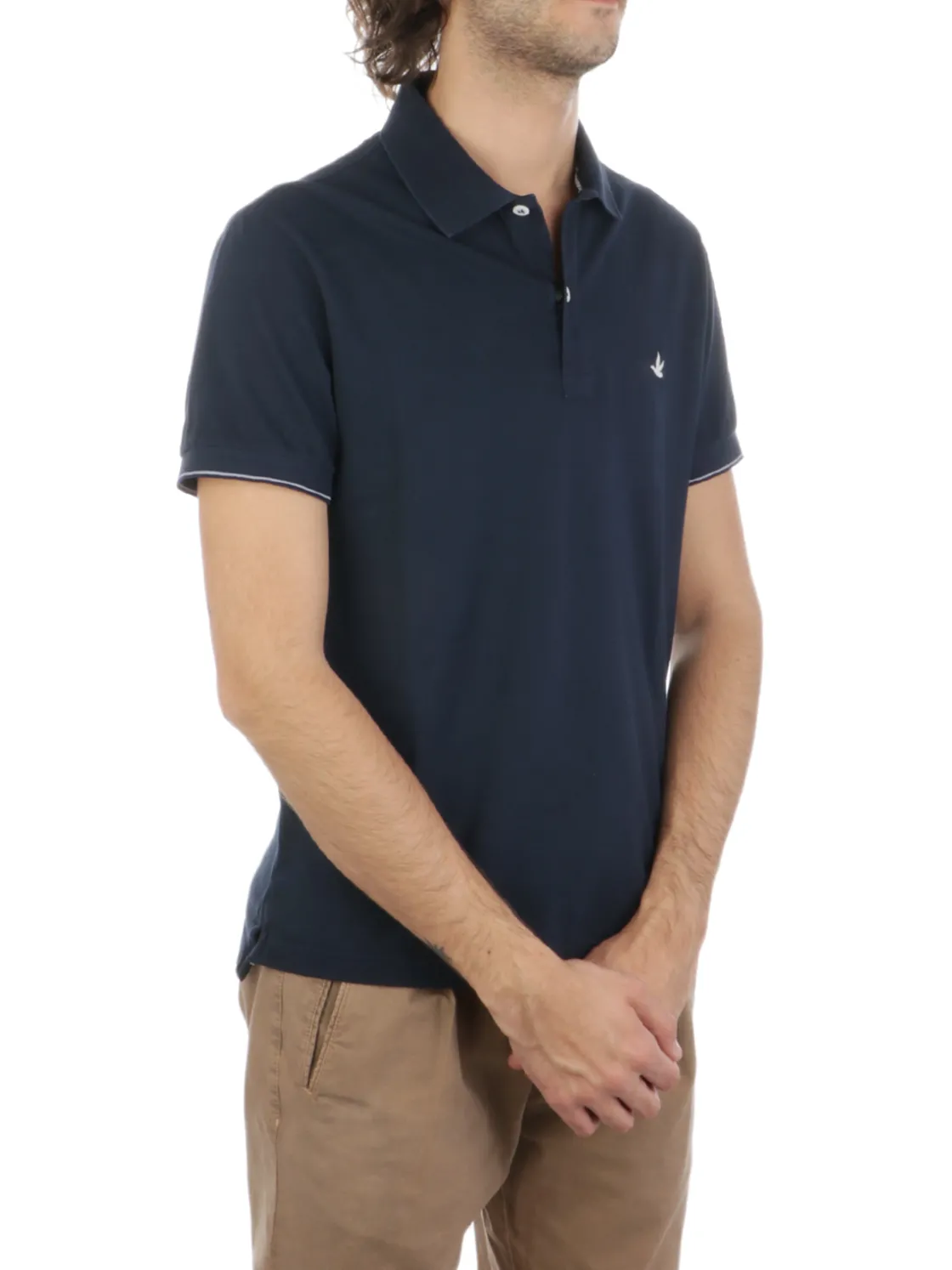 Brooksfield | Polo Uomo in Cotone Piquè>Uomo Polo