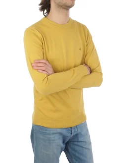 Brooksfield | Pullover Girocollo Uomo in Cotone>Uomo Maglie
