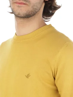 Brooksfield | Pullover Girocollo Uomo in Cotone><noscript><img width=