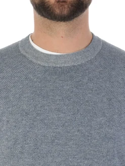 Brooksfield | Pullover Uomo in Cotone a Maglia><noscript><img width=