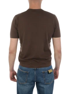 Brooksfield | T-Shirt Uomo in Maglia di Cotone>Uomo T-Shirts
