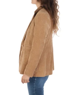 B.YU | Giacca Donna in Velluto a Coste>Donna Blazer E Giacche