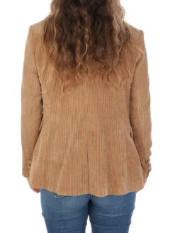 B.YU | Giacca Donna in Velluto a Coste>Donna Blazer E Giacche