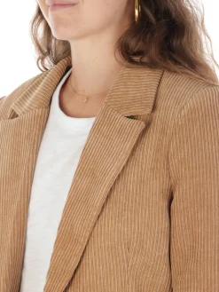 B.YU | Giacca Donna in Velluto a Coste><noscript><img width=