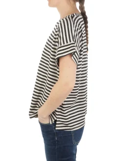 B.YU | T-Shirt Donna Girocollo Riga Lurex>Donna T-Shirts