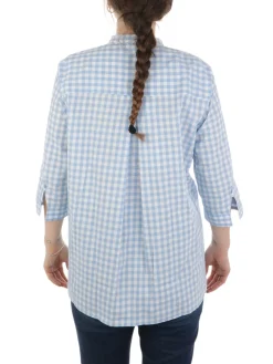 Caliban | Camicia Donna in Cotone Vichy>Donna Camicie