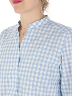 Caliban | Camicia Donna in Cotone Vichy><noscript><img width=