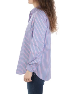 Caliban | Camicia Donna in Cotone a Righe>Donna Camicie