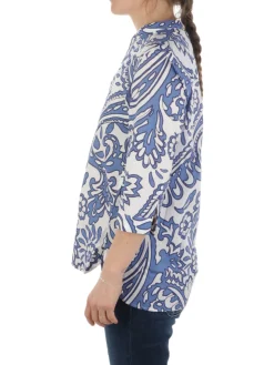 Caliban | Camicia Donna Paisley in Cotone>Donna Camicie