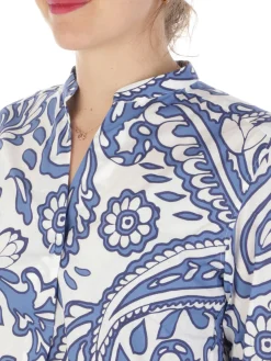 Caliban | Camicia Donna Paisley in Cotone><noscript><img width=