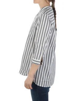 Caliban | Camicia Donna Riga Bretone Stretch>Donna Camicie